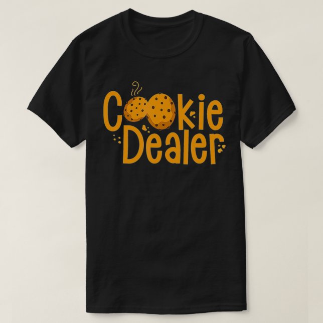 Camiseta Cookie Dealer Bakers Doce Tooth Cookie Baking (Frente do Design)