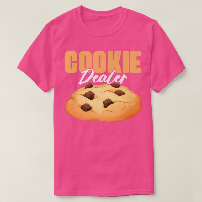 Camiseta Cookie Dealer  Cookie Lover Pastry Baking Cookie B (Frente do Design)