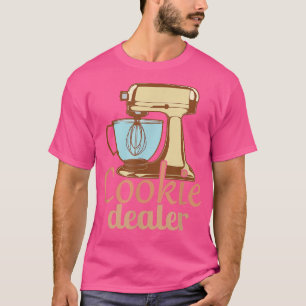 Camiseta Cookie Dealer, Homens Mulheres Fazendo Cozinhar De
