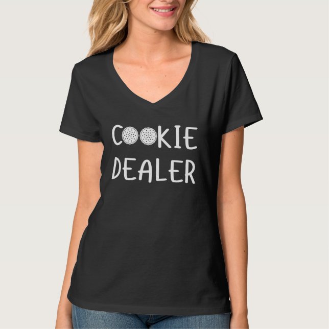 Camiseta Cookie Dealer Para Baker (Frente)