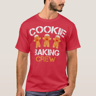 Camiseta Cookie Fazendo Tripulação Engraçada Família de Pij