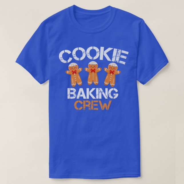 Camiseta Cookie Fazendo Tripulação Engraçada Família de Pij (Frente do Design)