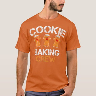 Camiseta Cookie Fazendo Tripulação Engraçada Família de Pij