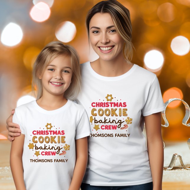 Camiseta Cookie Fora de Festas de Festas de Natal Bonito (Criador carregado)