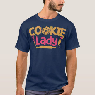 Camiseta Cookie Lady Baking Pastry Lover Baker Chef Sweet T