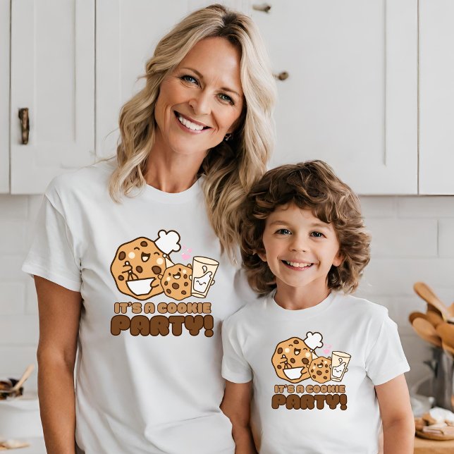 Camiseta Cookie Mãe Shirt | Parte Cookie | DIA DE AS MÃES (Criador carregado)