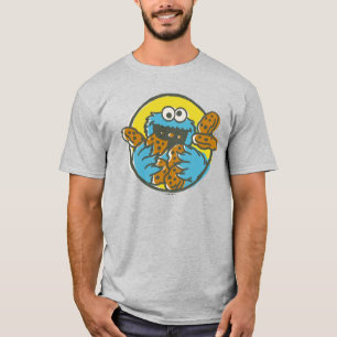 Camiseta Cookie Monster Retrô