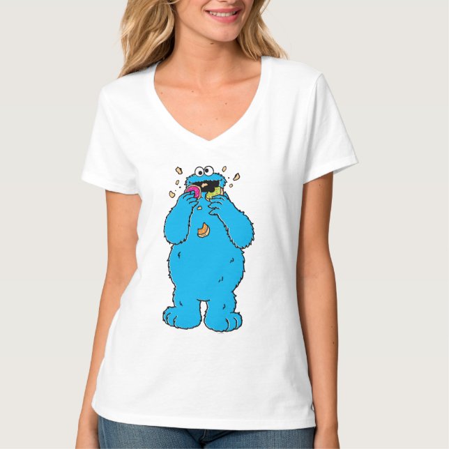 Camiseta Cookie MonsterDonut Destroyer 2 (Frente)