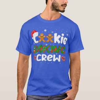 Camiseta Cookie Natal Fazendo Tripulação Engraçada Família
