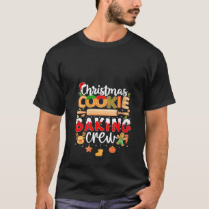 Camiseta Cookie Natal Fazendo Tripulação Engraçado Cookie X