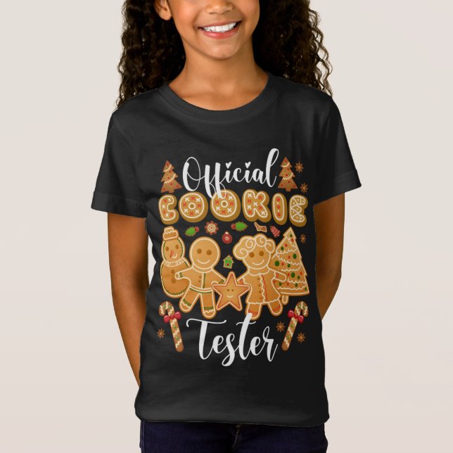 Camiseta Cookie Oficial Tester Gingerpão Bakin (Frente)