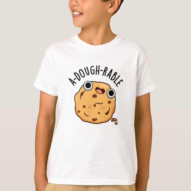 Camiseta Cookie Pun Engraçado, de massa doce (Frente)