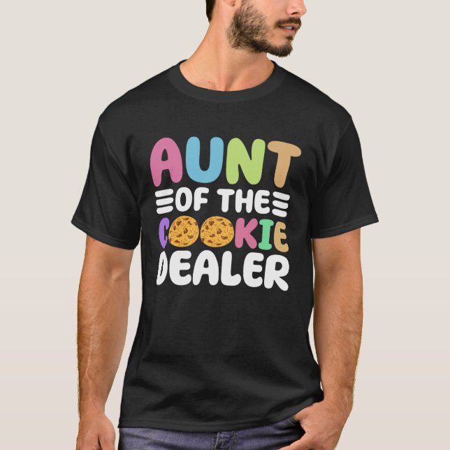 Camiseta Cookie Scout Aunt And Cookie Dealer Aunt (Frente)