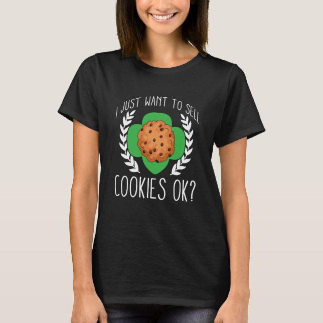 Camiseta Cookie Scout For Cookie Dealer Cookie Seller Cooki (Frente)