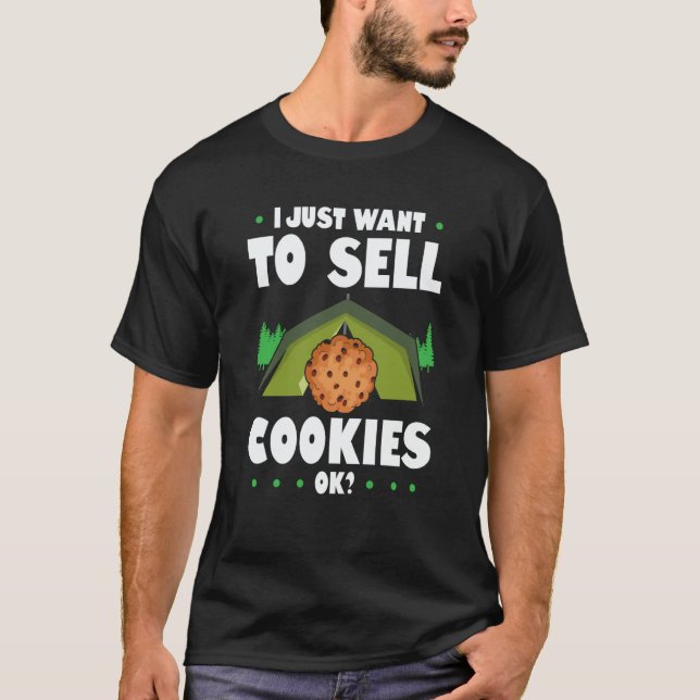Camiseta Cookie Scout For Cookie Dealer Cookie Seller Cooki (Frente)