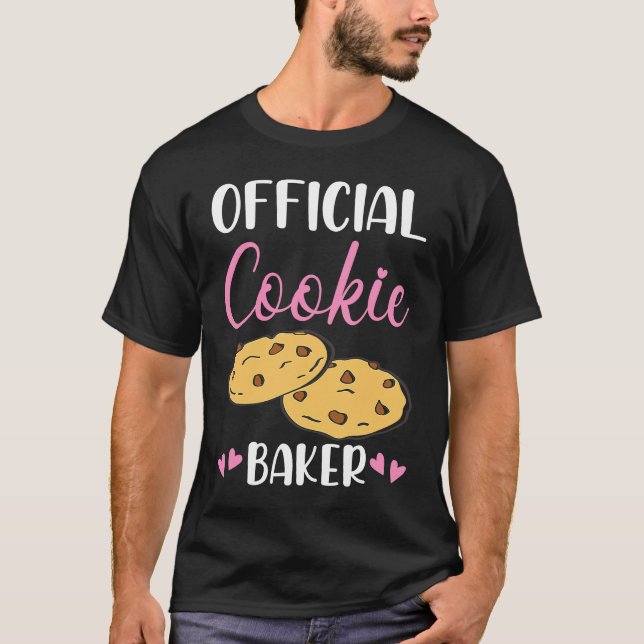 Camiseta Cookie Taster and Baker (Frente)