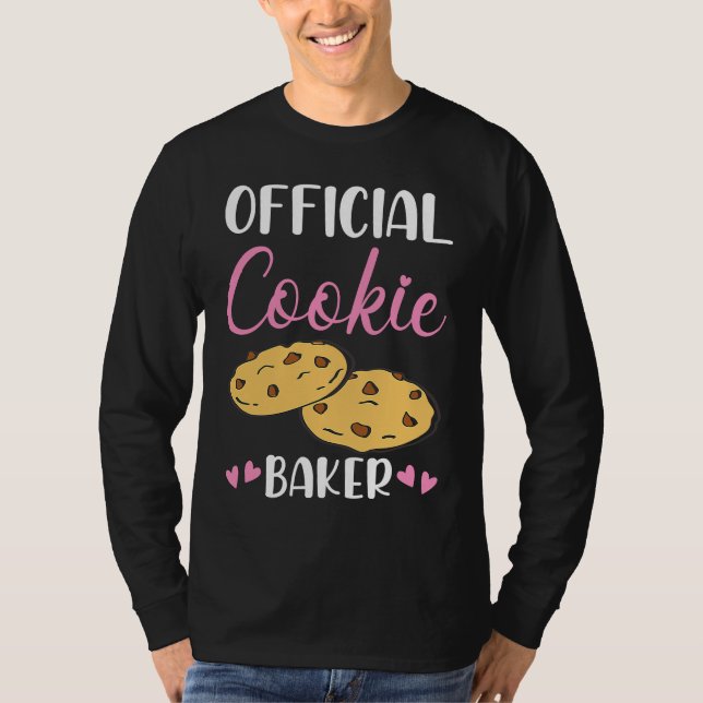 Camiseta Cookie Taster and Baker (Frente)