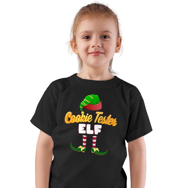 Camiseta Cookie Tester Elf para Cookie 3D (Criador carregado)