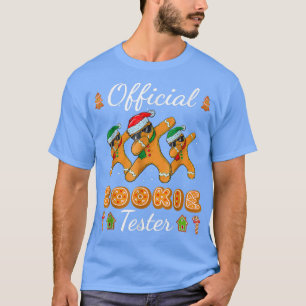 Camiseta Cookie Tester Fazendo Equipe de Pão de Natal