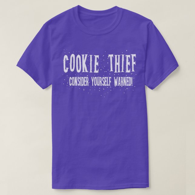 Camiseta Cookie Thief (Frente do Design)