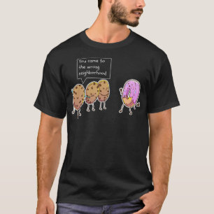 Camiseta Cookies Biscoitos da vizinhança incorretos da rosq