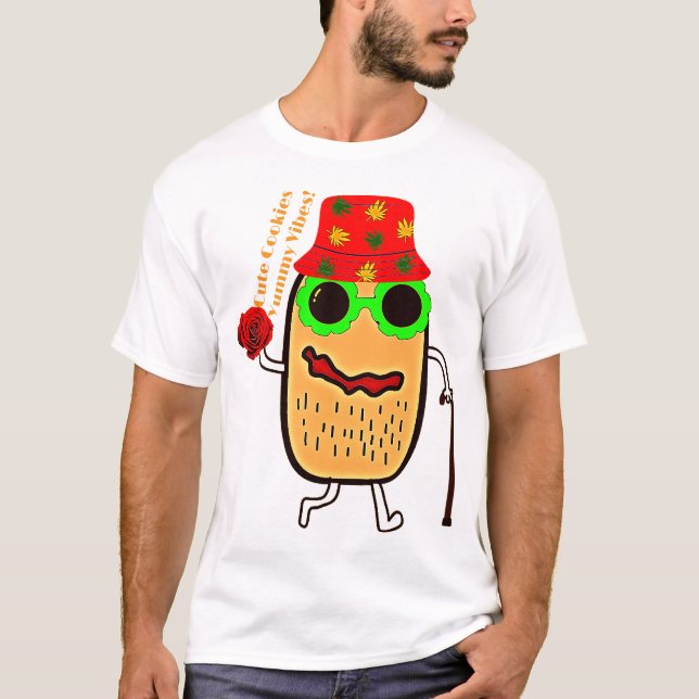 Camiseta Cookies Bonitos, Víblias Iummy! (Frente)