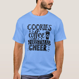 Camiseta Cookies café, natal01