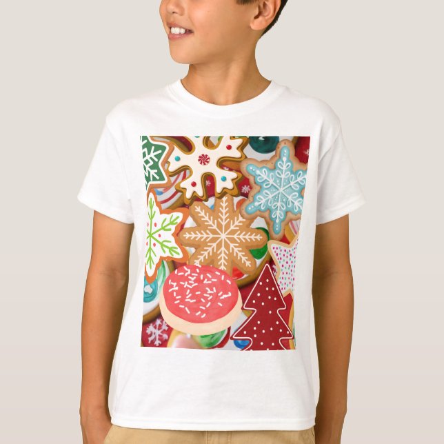 Camiseta Cookies de Natal (Frente)