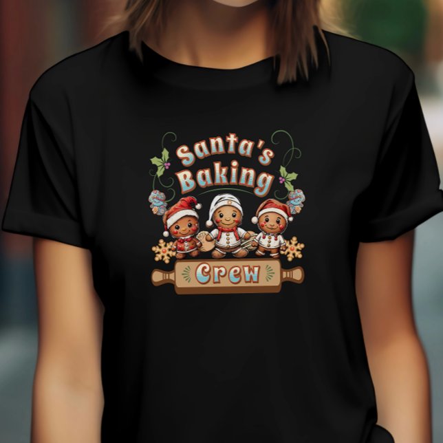 Camiseta Cookies de Natal para papais noeis (Criador carregado)