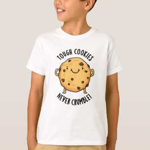 Camiseta Cookies duros nunca desmoronam Comidas engraçadas