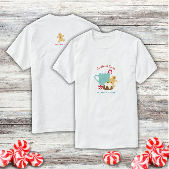 CAMISETA COOKIES E CACAU DE NATAL (Criador carregado)