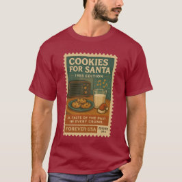 Camiseta  Cookies for Santa – 1985 Edition