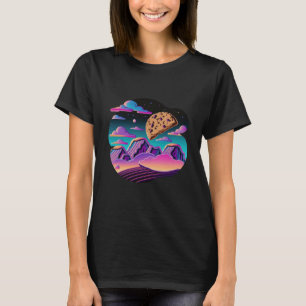Camiseta Cookies sintéticos da década de 80 com estética Vi