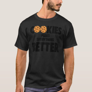 Camiseta Cookies Torna Tudo Melhor Amar Choco Chip Co