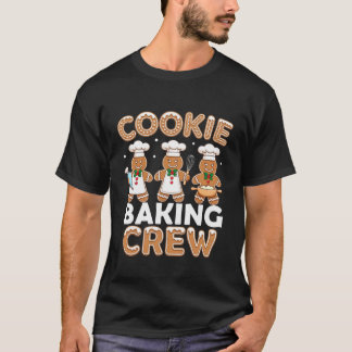 Camiseta Cooking Baking Crew Christmas