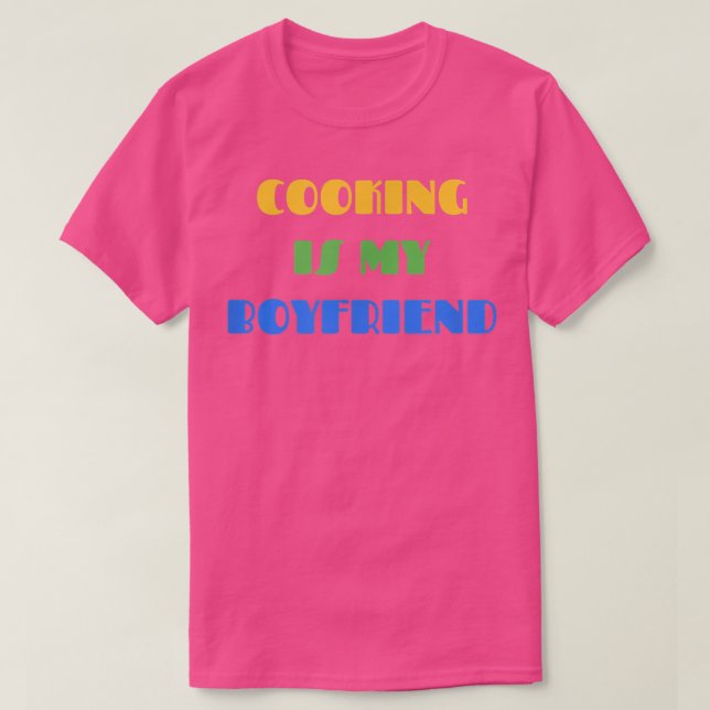 Camiseta COOKINGCOOKING É MEU NAMORADO ou Chefs and Cooks (Frente do Design)