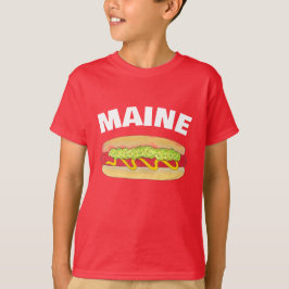 Camiseta Cookout de Comida Portland ME do Hotdog do Snapper