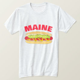 Camiseta Cookout de Comida Portland ME do Hotdog do Snapper