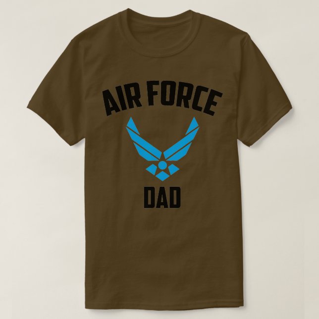 Camiseta Cool Air Force Dad Gift  Best Proud Military Veter (Frente do Design)