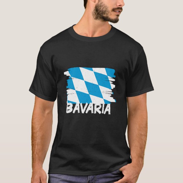 Camiseta Cool Bavaria Flag (Frente)