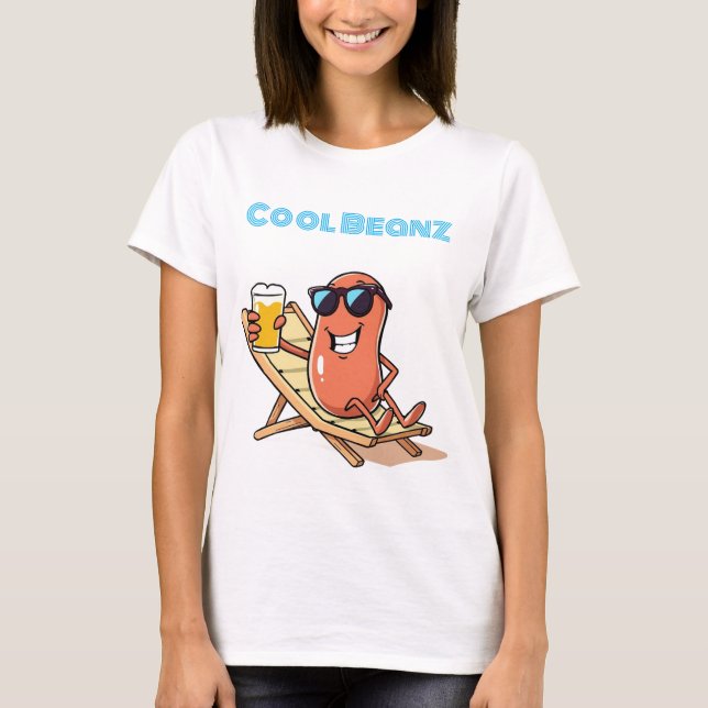 Camiseta Cool Beanz Feijão Cozido  (Frente)
