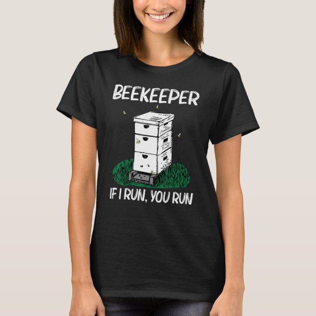 Camiseta Cool Beekeeping For Men Women Honeybee Honeycomb   (Frente)