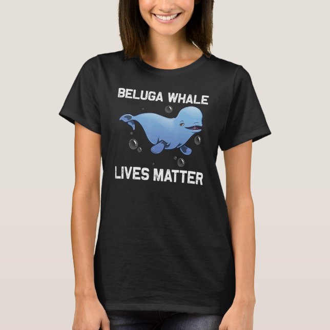 Camiseta Cool Beluga Whale For Men Women Orca Whales Save T (Frente)