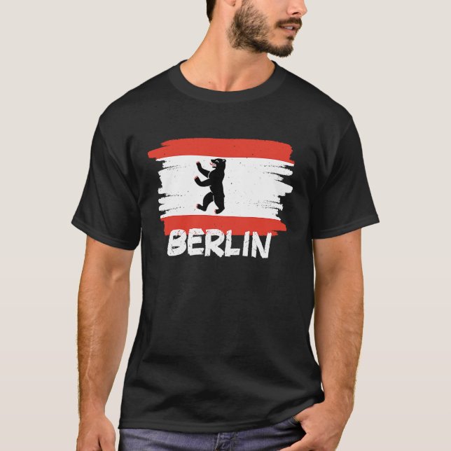Camiseta Cool Berlin Flag (Frente)