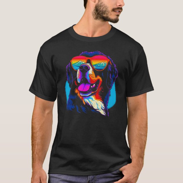 Camiseta Cool Bernese Mountain Dog (Frente)