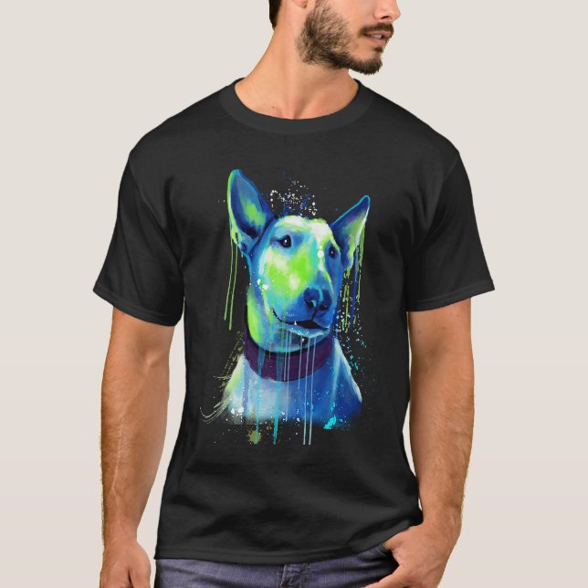 Camiseta Cool Bull Terriers Painting (Frente)