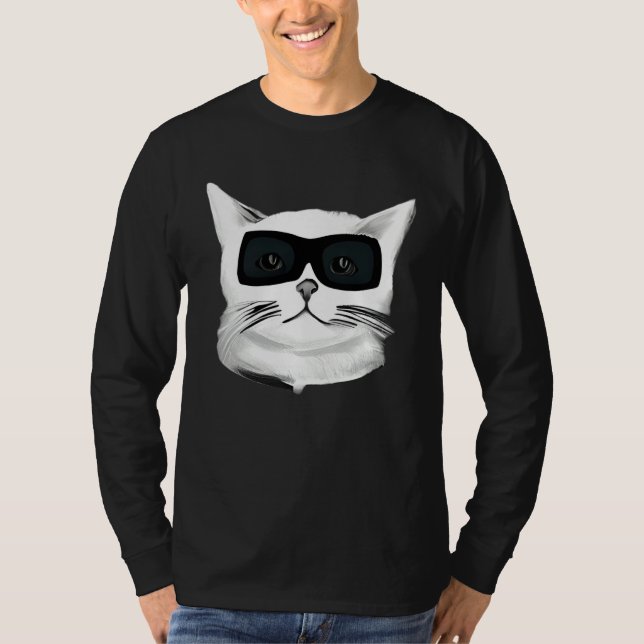 Camiseta Cool Cat (Frente)