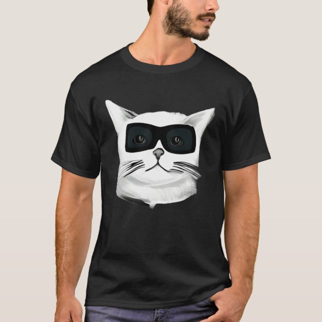 Camiseta Cool Cat (Frente)