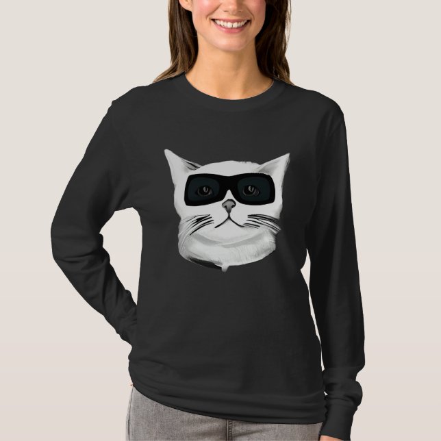 Camiseta Cool Cat (Frente)