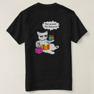 Camiseta Cool Cat Self-Care Vibes